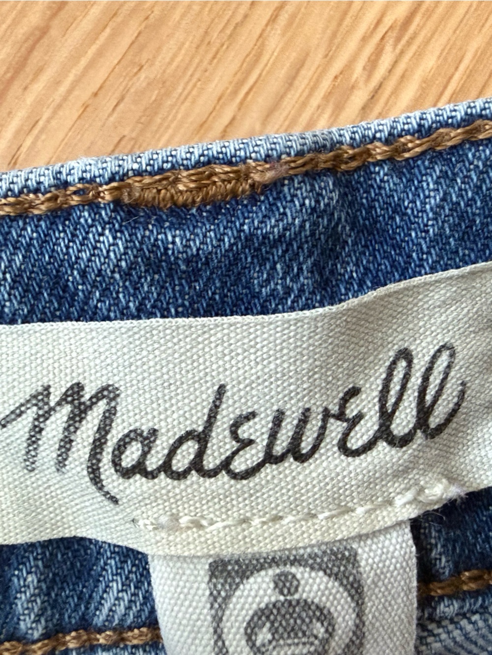 Madewell The Perfect Vintage Wide Leg 29 Patch Pockets Jean Medium Wash - Picture 9 of 10